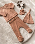 Set za novorodjenče 4Pcs | S002 ( baby pink )
