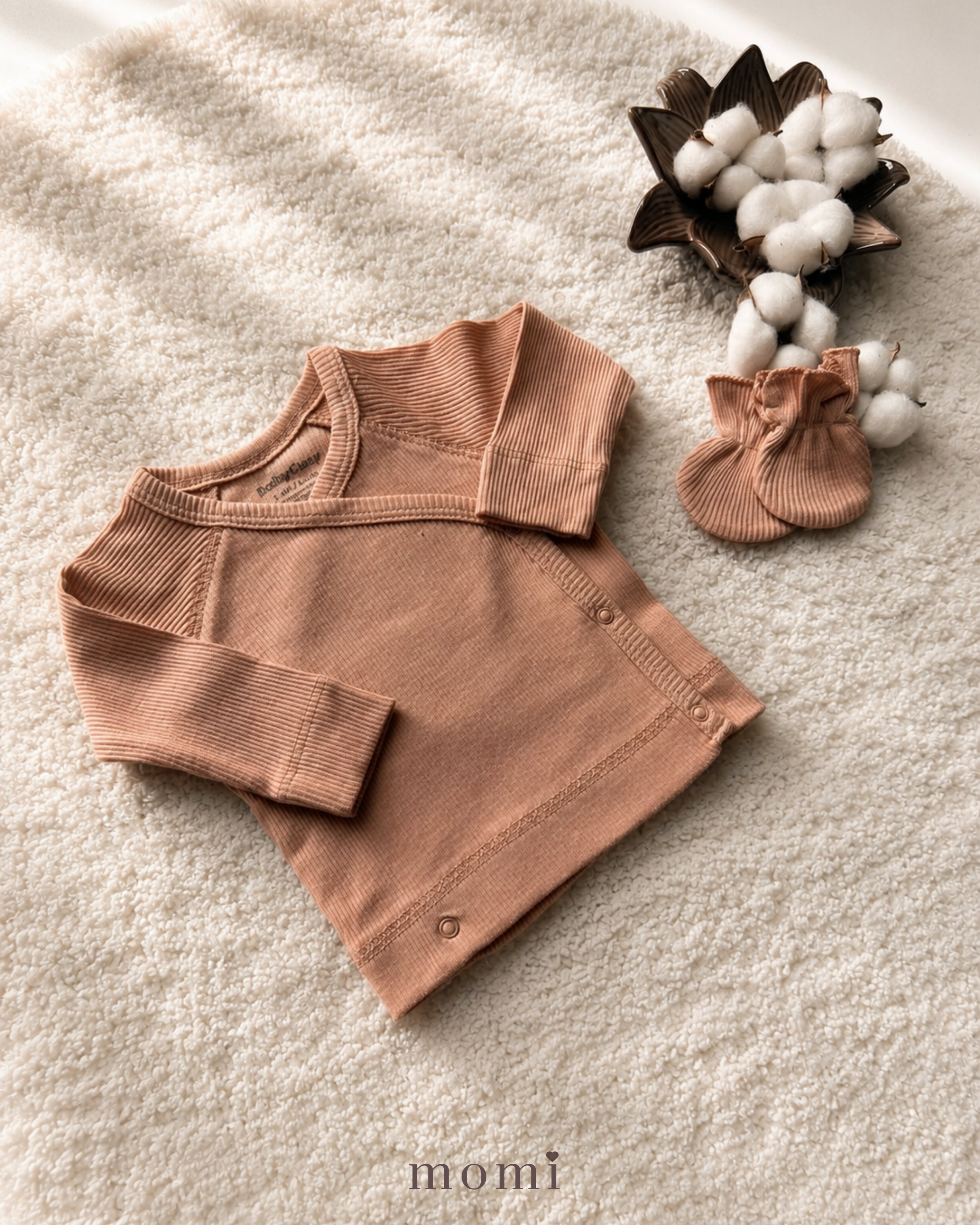 Set za novorodjenče 4Pcs | S002 ( baby pink )