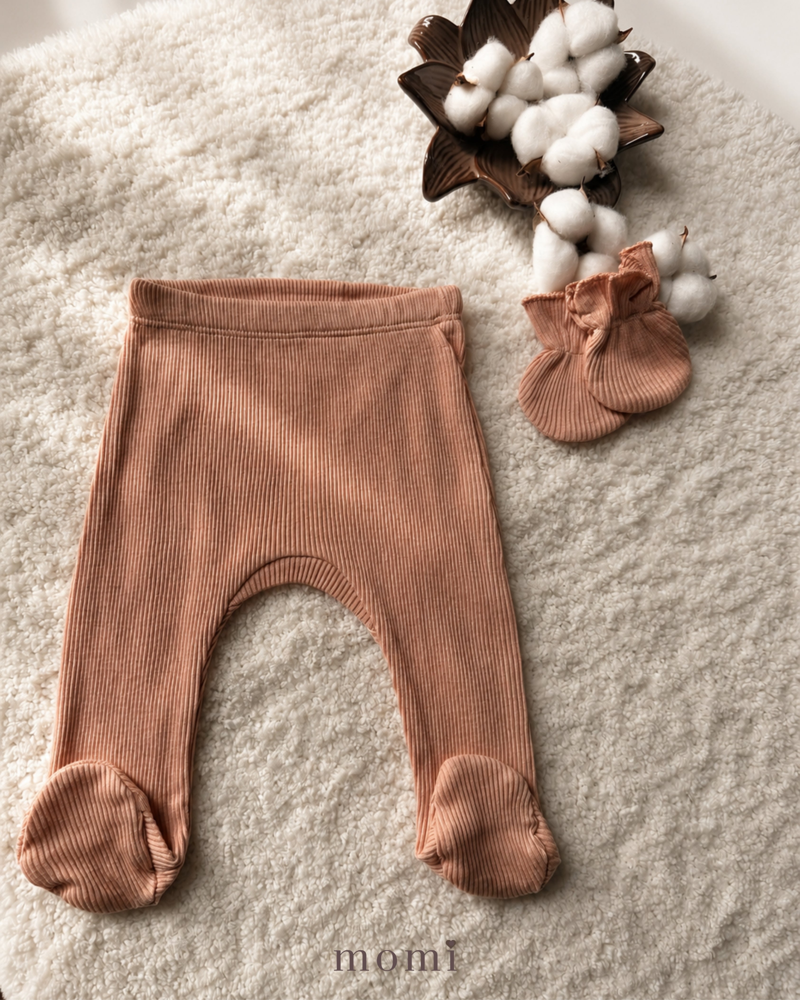 Set za novorodjenče 4Pcs | S002 ( baby pink )